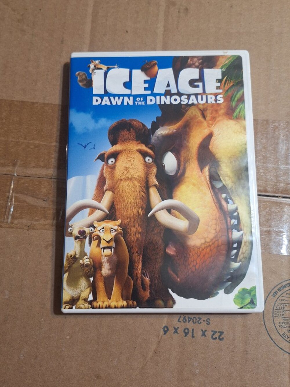 ice age dawn of the dinosaurs dvd